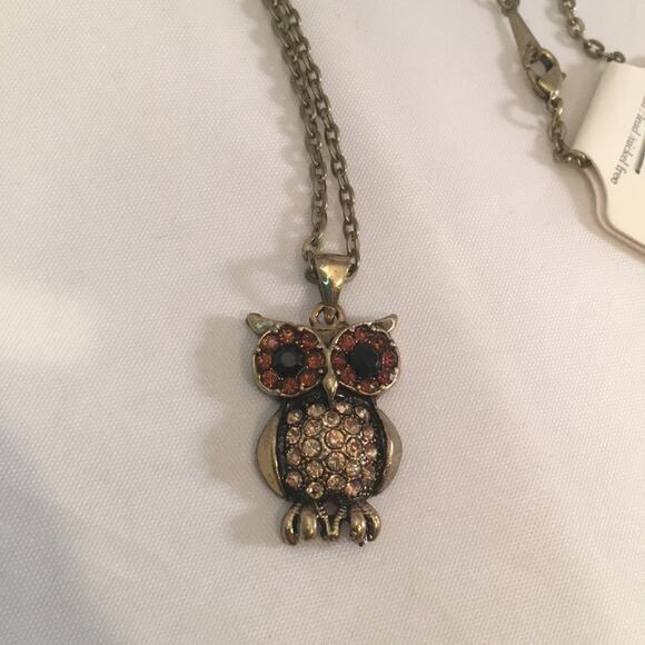 owl necklace New With Tags - Picture 2 of 5